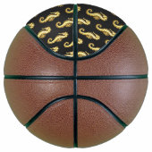 Polygonales Gold-Seepferd Basketball (Rechts)