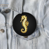 Polygonales Gold-Seepferd Button (Beispiel)