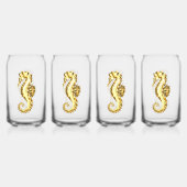 Polygonales Gold-Seepferd Dosenglas (Hinten)