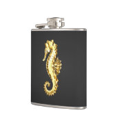 Polygonales Gold-Seepferd Flachmann (Links)