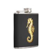 Polygonales Gold-Seepferd Flachmann (Rechts)