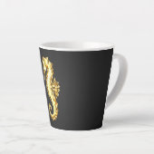 Polygonales Gold-Seepferd Milchtasse (Rechte Ecke)