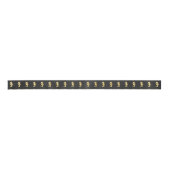Polygonales Gold-Seepferd Satinband (Vorderseite)