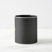 Polygonales Gold-Seepferd Tasse (Zentrum)