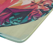 Polygonales Herz Schneidebrett (Ecke)