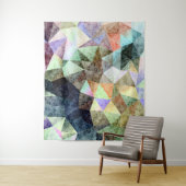 Polygonales Marmormuster Wandteppich (Beispiel)