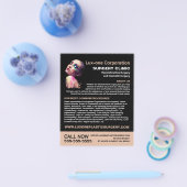 Polygondesign, plastischer Chirurg, plastische Ope Flyer (Einzeln)