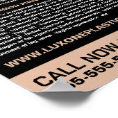 Polygondesign, plastischer Chirurg, plastische Ope Poster (Ecke)