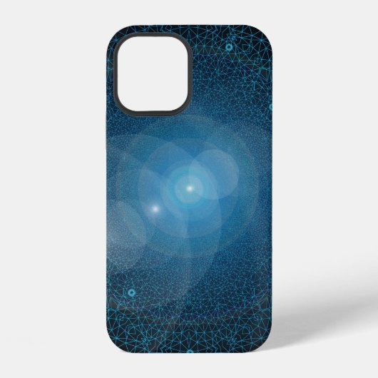 Polygone - Künstliche Intelligenz iPhone Hülle (Rückseite)