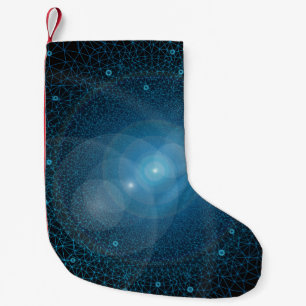 Polygone - Künstliche Intelligenz Kleiner Weihnachtsstrumpf