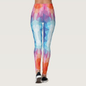 Polygone Love - Power Yoga Leggings (Rückseite)