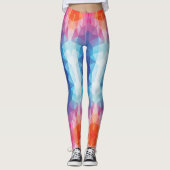 Polygone Love - Power Yoga Leggings (Vorderseite)