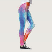 Polygone Love - Power Yoga Leggings (Rechts)