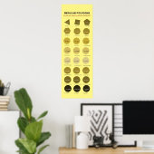 Polygone mit bis zu 1 Million Seitenplakaten Poster (Heimbüro)