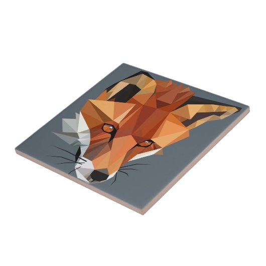 Polygonfox-Gewohnheit Fliese (Seite)