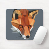 Polygonfox-Gewohnheit Mousepad (Mit Mouse)