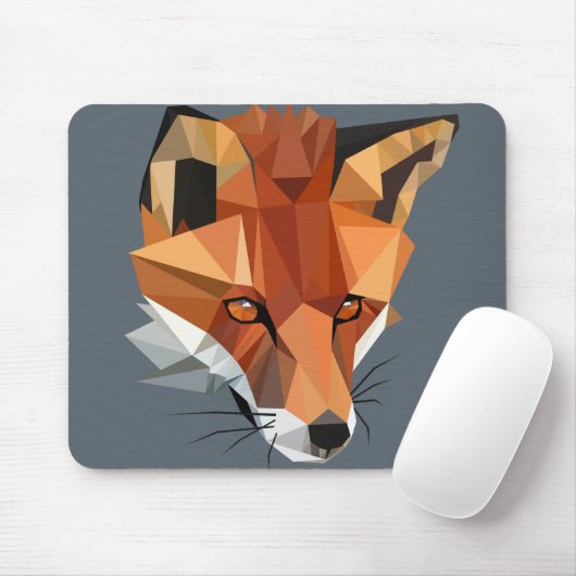 Polygonfox-Gewohnheit Mousepad (Mit Mouse)