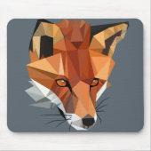 Polygonfox-Gewohnheit Mousepad (Vorne)