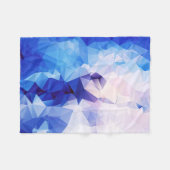 Polygongrafik Fleecedecke (Vorderseite (Horizontal))