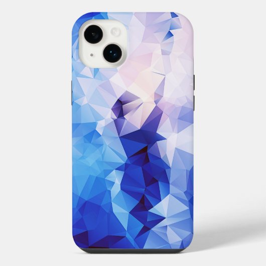 Polygongrafik iPhone Hülle (Rückseite)