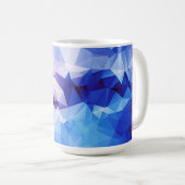 Polygongrafik Kaffeetasse (VorderseiteRechts)