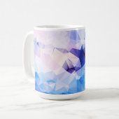 Polygongrafik Kaffeetasse (Vorderseite Links)