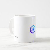 Polygonia-Tasse-Umlaufbahn 7:17 Kaffeetasse (Vorderseite Links)