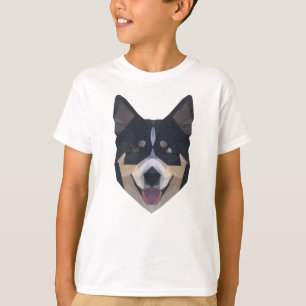 Polygonkunst - Hundelrüben - Wildsüße Tiere T-Shirt
