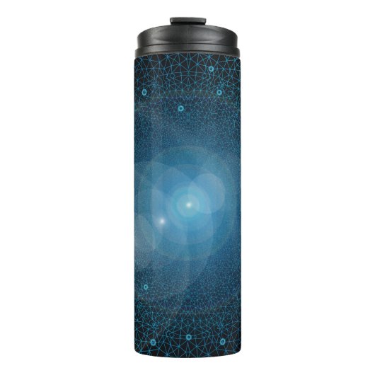 Polygons artificial intelligence thermosbecher (Vorderseite)