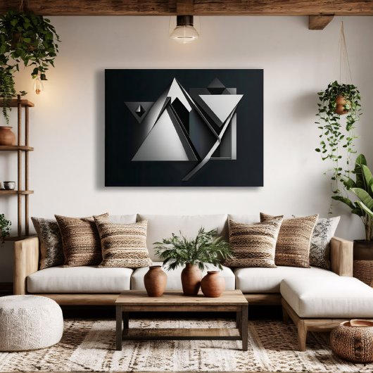 Polygons-Präzise Overlays Poster