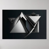 Polygons-Präzise Overlays Poster (Vorne)