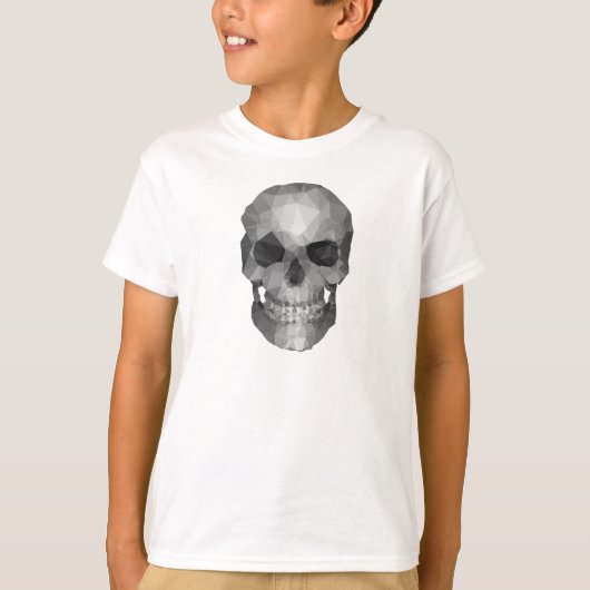 Polygons skull T-Shirt (Vorderseite)