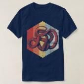 Polygonschlange T-Shirt (Design vorne)
