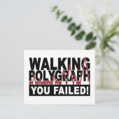 Polygraphen-Postkarte Postkarte (Stehend Vorderseite)