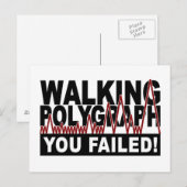Polygraphen-Postkarte Postkarte (Vorne/Hinten)
