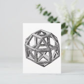 Polyhedra. Postkarte (Stehend Vorderseite)