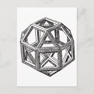 Polyhedra. Postkarte
