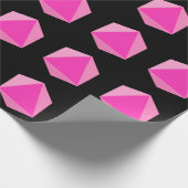 Polyhedral-Würfel Geschenkpapier (Ecke)