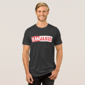 Polyhedron Collider Podcast - Banjaxed Tri-Blend Shirt (Vorderseite voll)