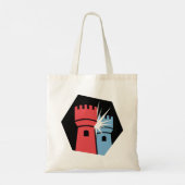 Polyhedron Collider Podcast - Collider Towers Tasc Tragetasche (Rückseite)