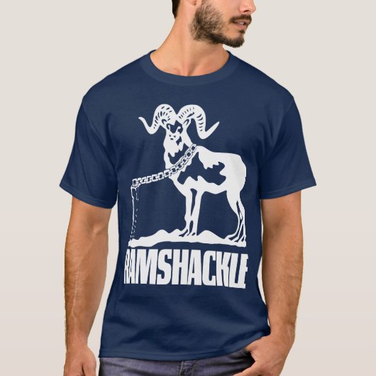 Polyhedron Collider Podcast - Ramshackle (weiß) T-Shirt (Vorderseite)