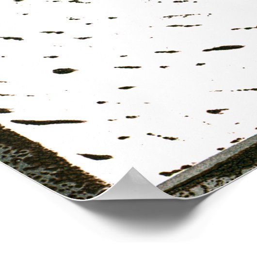 Polyhedron_dice-circle-lino-outland_Arts-17inch-30 Poster (Ecke)