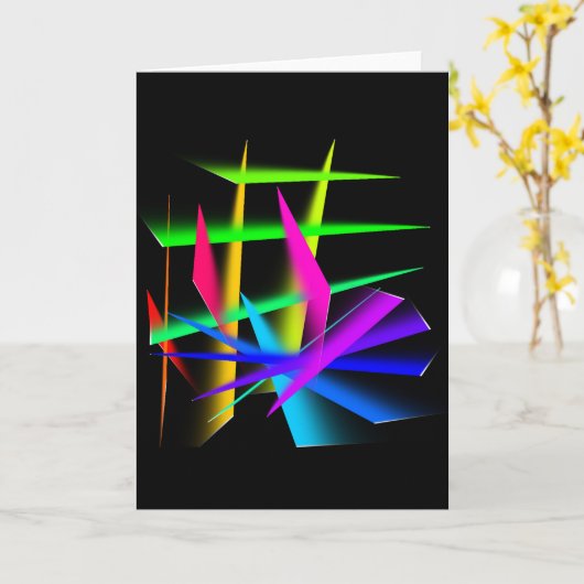 Polyhedron theme 1 karte (Gelbe Blume)