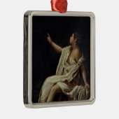 Polyhymnia, das Muse lyrischer Poesie, 1620 Silbernes Ornament (Rechts)