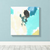 Polymeer III Leinwanddruck (Insitu (Holzboden))