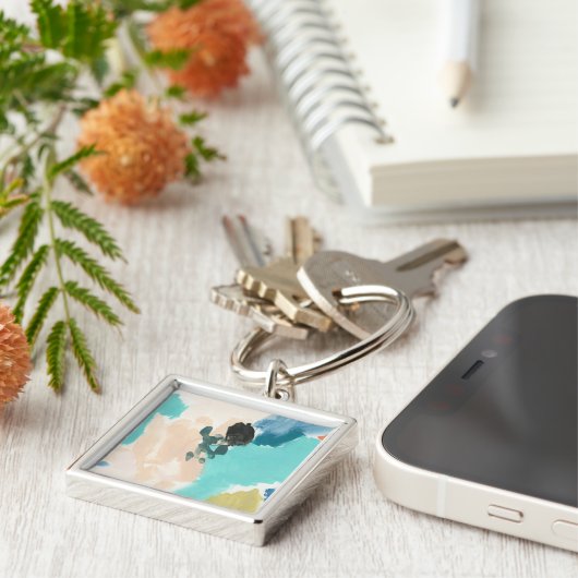 Polymeer III Schlüsselanhänger (Seite)