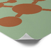 Polymer Chemie Pop Art Poster (Ecke)