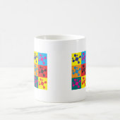 Polymer-Chemie-Pop-Kunst Kaffeetasse (Mittel)