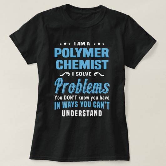 Polymerchemie T-Shirt (Design vorne)