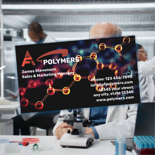 Polymerunternehmen Visitenkarte